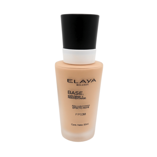 Base Mate Alto Cubrimiento Elaya 0.2N Natural