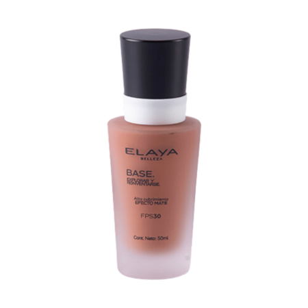 Base Mate Alto Cubrimiento Elaya 2.3A Capuchino