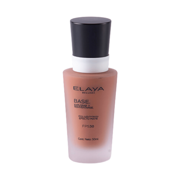 Base Mate Alto Cubrimiento Elaya 2.3A Capuchino