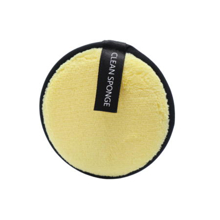 Esponja Facial Desmaquillante Amarillo