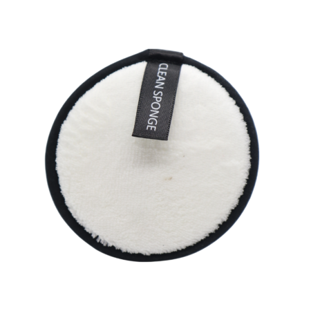 Esponja Facial Desmaquillante Blanco&Negro