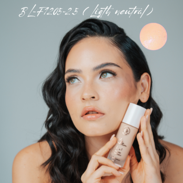 Base Bloomshell My Foundation 2en1 Tono 2.5 Light Neutral - Imagen 2