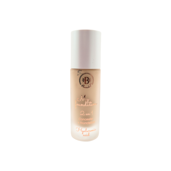 Base Bloomshell My Foundation 2en1 Tono 2.5 Light Neutral