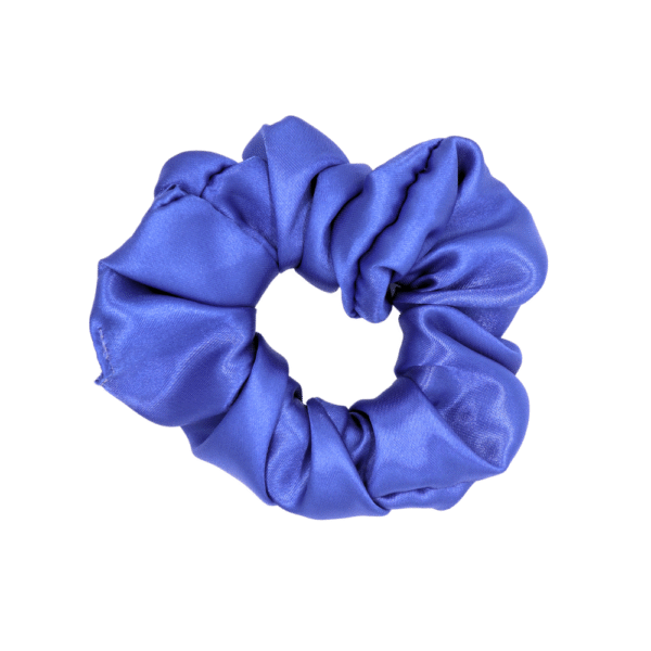 Moña Mediana de Satín Azul Violeta