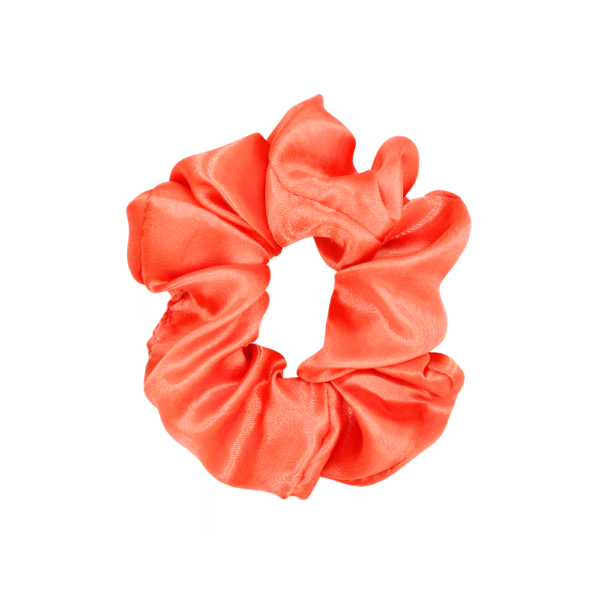 Moña Mediana de Satín Naranja