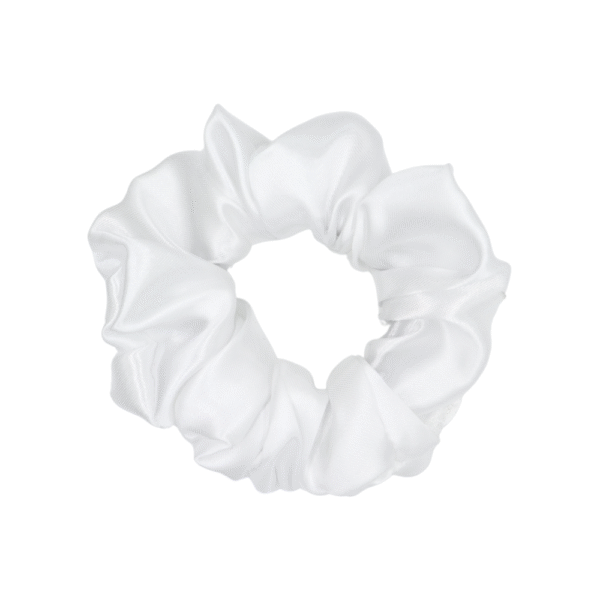 Moña Mediana de Blanco Perla