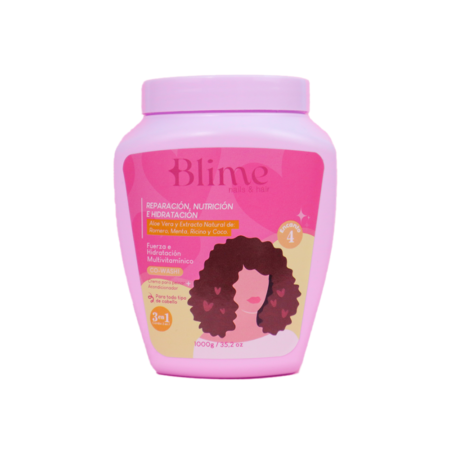 Crema para Peinar Blime Encanto4: Reparación, Nutrición Intensa e Hidratación
