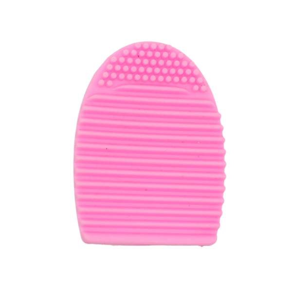 Limpiabrochas Siliconado Oval Rosa