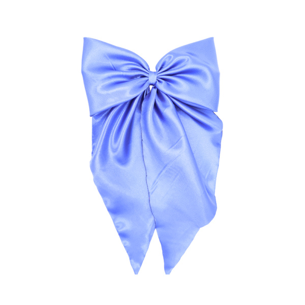 Moño Coquete Azul Lavanda