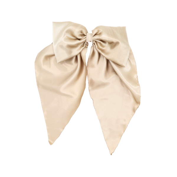 Moño Coquete Beige