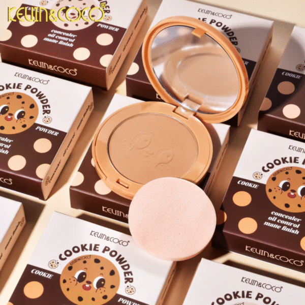 Polvo Compacto Cookie Powder Oil Control Matte Tono #04 - Imagen 4