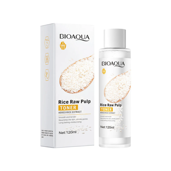 Toner Facial Hidratante & Reparador de Extracto de Arroz