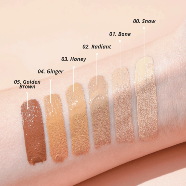 Corrector de Ojeras Ani-k Tono 00 Snow - Imagen 3
