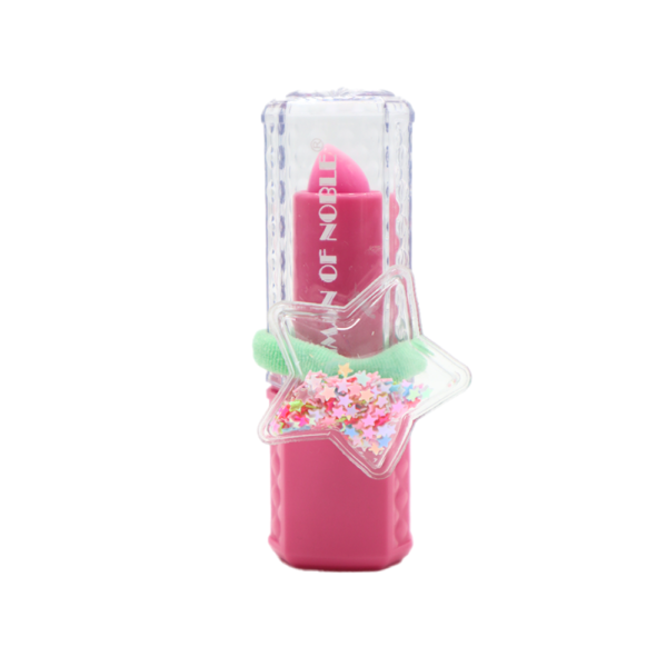 Brillo Labial Niñas & Moña Rosa Claro