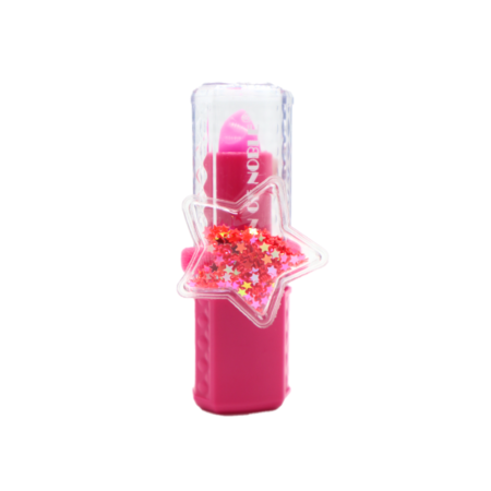 Brillo Labial Niñas & Moña Fucsia
