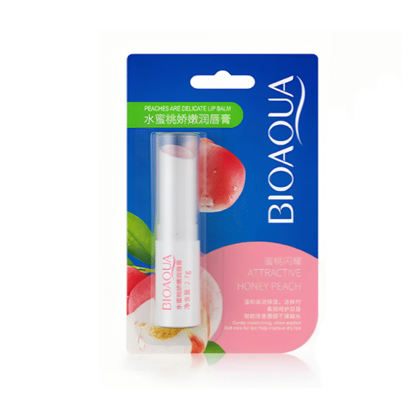 Bálsamo Reparador de Labios Atractive Honey Peach Bioaqua