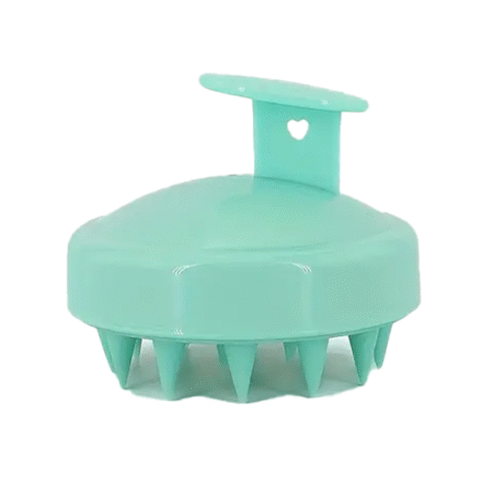 Cepillo Masajeador para Shampoo Verde Menta