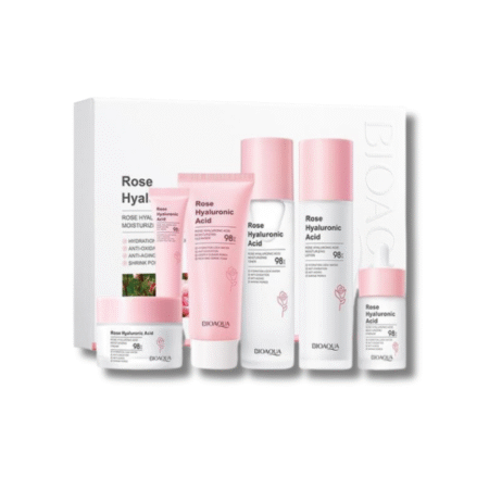 Kit Facial Extracto de Rosas & Ácido Hialurónico