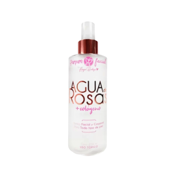 Tonico facial Agua de Rosas 250 ml Purpure